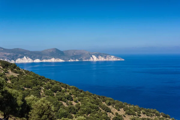 Malerischer Blick Auf Den Strand Von Myrthos Griechenland Insel Kefalonia — Stockfoto