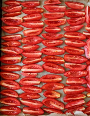 dilimlenmiş domates arka plan