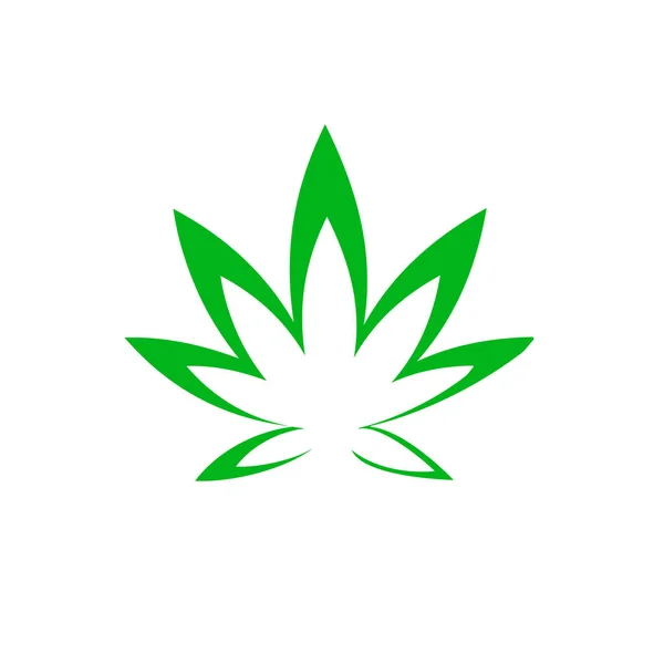 Vektör marihuana yaprağı