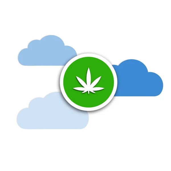 Marihuana yaprağı | Esrar simge | Esrar simgesi 