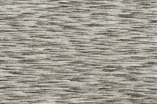 Siyah melanj pamuk polyester kumaş dokulu beyaz. Makro.