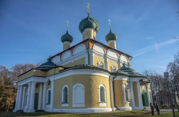 Zabytki Starożytnego Rosyjskiego Miasta Uglich — Zdjęcie stockowe