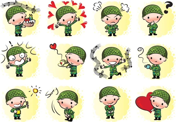 çizgi roman ordusu daha da hasta seti 