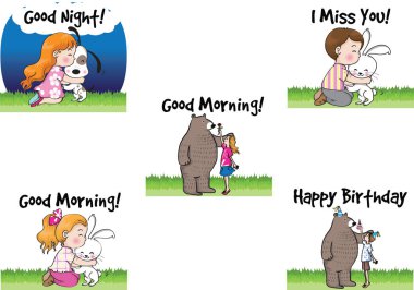 Çocuklar ve evcil hayvan