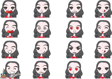 çizgi film kız kıza konuşma