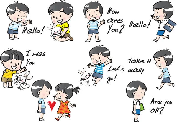 Five senses icon set — Stock Vector © passengerz #123626108