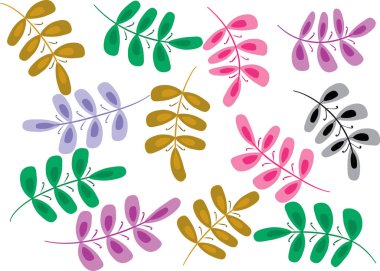 yaprak çizim tasarım