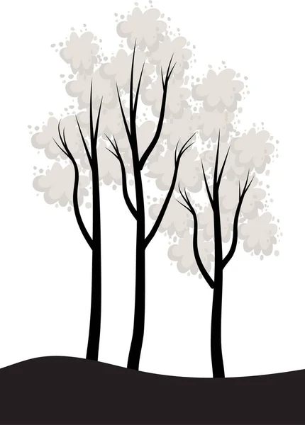 Velký strom kreslení — Stock fotografie