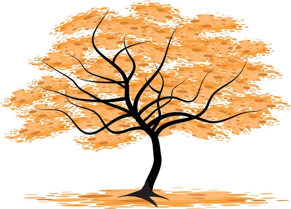 Magas fák rajzolása — Stock Fotó