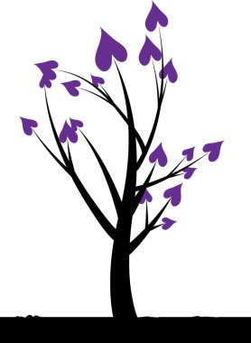 vektör çizim ağaç