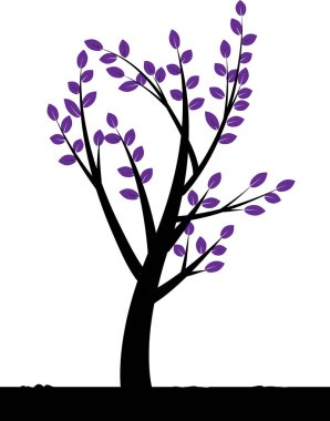 vektör çizim ağaç