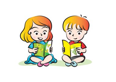 okul çocukları okuma