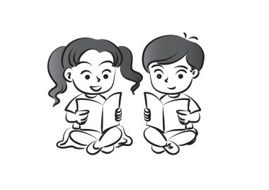 okul çocukları okuma devam