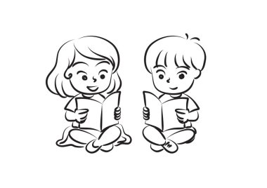 okul çocukları okuma