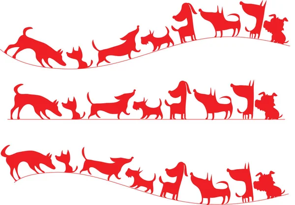 Домашні Тварини Векторний Малюнок Дизайн — стоковий вектор