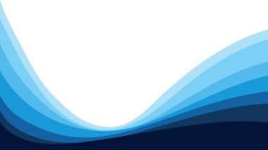 Mavi dalga arka plan tasarım sanat