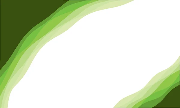 Verde Color Fondo Vector Conjunto — Archivo Imágenes Vectoriales