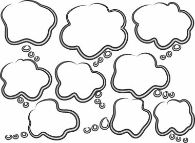 konuşma balonu dizayn arkaplanı