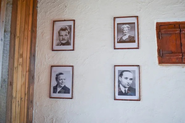 Portretten van beroemde maar overleden acteurs van de Sovjet-Unie bioscoop — Stockfoto
