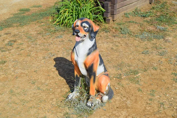 Egy kutya dummy, Booth — Stock Fotó