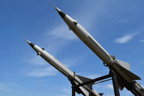 Air defense missiles Royalty Free Stock Images