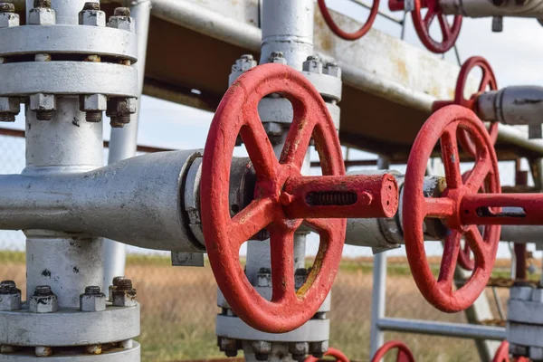 El ile sürücü ile kapama valfi kapak. Kırmızı direksiyon kilit kapı Vana. petrol kuyusu ekipman