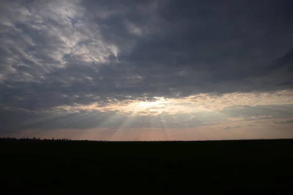 Himmelslandschaft Mit Wolken Kumuluswolken Himmel — Stockfoto