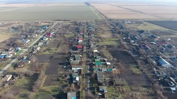 Village Elitnyy Krasnoarmeyskiy District, Krasnodar Krai, Rusia . — Vídeos de Stock