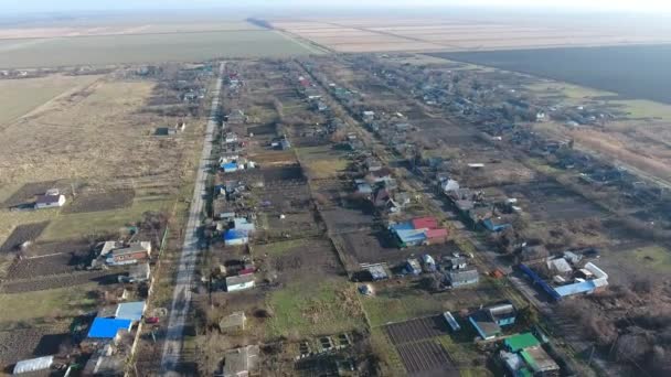 Village Elitnyy Krasnoarmeyskiy District, Krasnodar Krai, Rusia . — Vídeo de stock