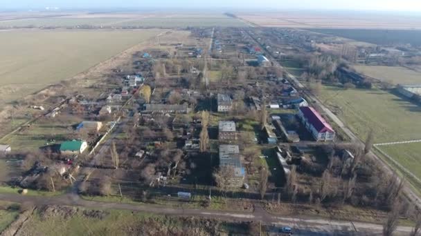 Village Elitnyy Krasnoarmeyskiy District, Krasnodar Krai, Rússia . — Vídeo de Stock