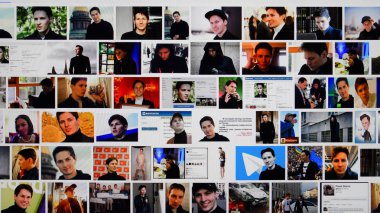 Poltavskaya Köyü, Rusya Federasyonu - 19 Şubat 2017: Pavel Durov