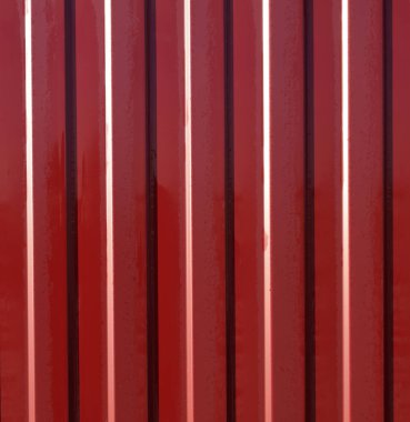 Çapraz metal profil deseni. Polimerik kaplama ile boyanmış galvanizli demirin telleri..