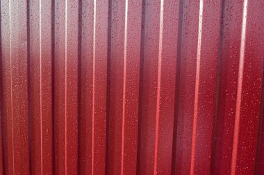 Çapraz metal profil deseni. Polimerik kaplama ile boyanmış galvanizli demirin telleri..