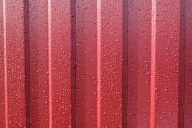 Çapraz metal profil deseni. Polimerik kaplama ile boyanmış galvanizli demirin telleri..