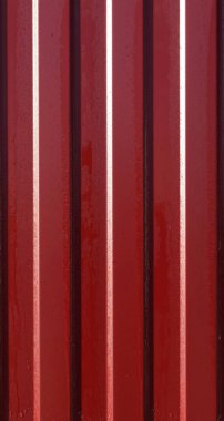 Çapraz metal profil deseni. Polimerik kaplama ile boyanmış galvanizli demirin telleri..