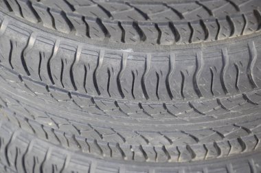 Araba tekerlek lastik desen arka plan. Kauçuk tır