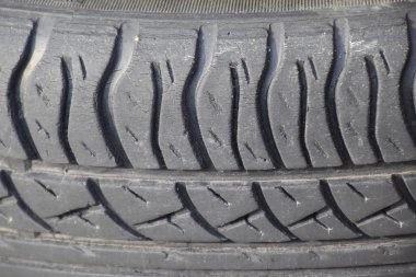 Araba tekerlek lastik desen arka plan. Kauçuk tır