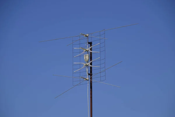 All-wave inphase antenna lattice. The television antenna for reception of radio TV of a signal.