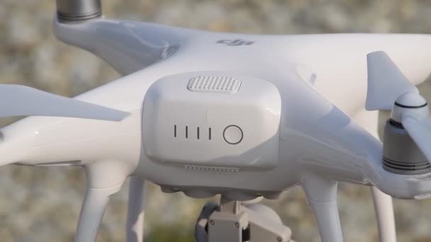 Краснодар Россия Мая 2017 Года Дрон Dji Phantom Полете Квадровертолет — стоковое видео