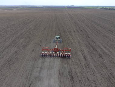 Mısır mibzer. Sahada Mısır bir sembol ile Ekim.