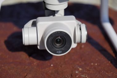 Süspansiyon quadrocopters kamerada.