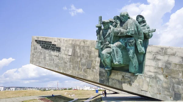 Novorossiysk Rusland Augustus 2017 Monument Voor Soldaten Bevrijders Kleine Aarde — Stockfoto