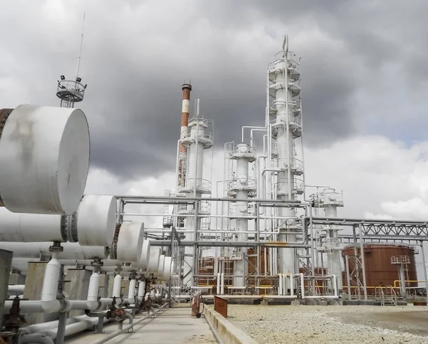 La refinería de petróleo — Foto de Stock