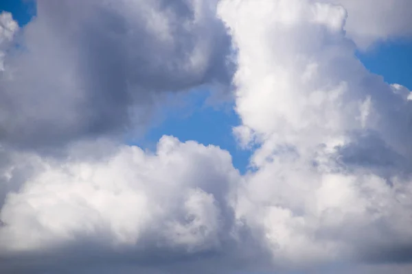 Paisaje Celestial Con Nubes Nubes Cúmulos Cielo — Foto de Stock