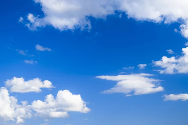 Paisagem Celestial Com Nuvens Cúmulo Nuvens Céu — Fotografia de Stock