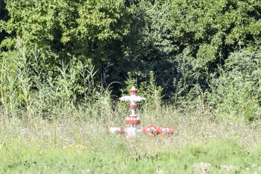 Peki ağaçlar. De petrol ve gaz üretim için. Petrol kuyusu geçen ekipman. Petrol üretimi.