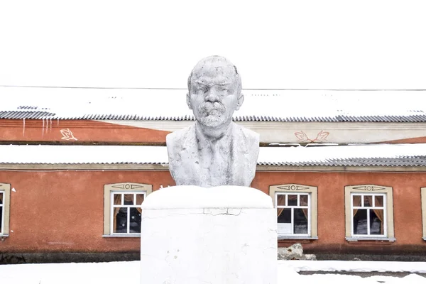 Monument Voor Jonge Vladimir Iljitsj Lenin Communistische Sovjetleider — Stockfoto