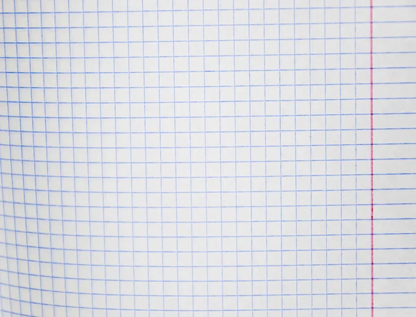Σημειωματάριο στο πλαίσιο. Τετράδιο μαθηματικών. Φόντο από ένα φύλλο χαρτιού. — Φωτογραφία Αρχείου