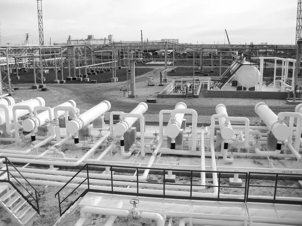Heat Exchangers Refinery Equipment Oil Refining — Stock Photo, Image