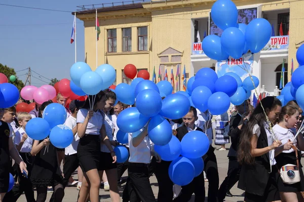 Slavyansk Kuban Rússia Maio 2018 Celebrando Primeiro Maio Dia Primavera — Fotografia de Stock